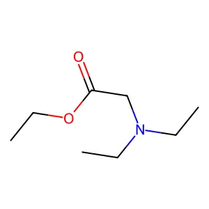 N,N-二乙基甘氨酸乙酯 structure