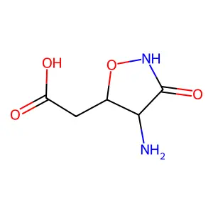 4-Amino-5-carboxymethylisoxazolid-3-one structure
