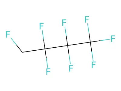 1,1,1,2,2,3,3,4-Octafluorobutane structure