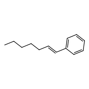 1-Heptenylbenzene structure