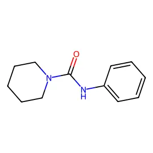 Piperidyl formanilide structure