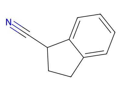 2,3-Dihydro-1H-indene-1-carbonitrile structure