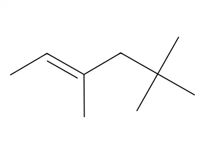 3,5,5-Trimethylhex-2-ene structure