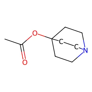 4-Acetoxy-1-azabicyclo[2.2.2]octane structure