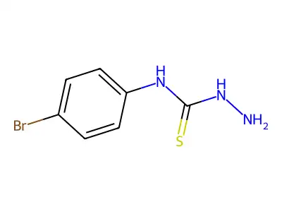 4-(4-Bromophenyl)thiosemicarbazide structure