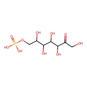 景天庚酮糖-7-磷酸 structure