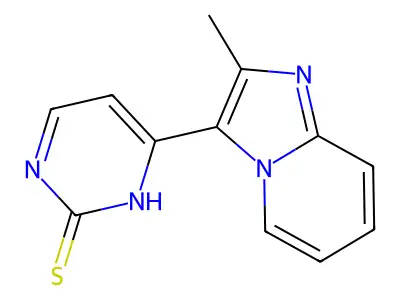 6-(2-methyl-3-imidazo[1,2-a]pyridinyl)-1H-pyrimidine-2-thione structure