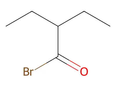 2-Ethylbutyryl bromide structure