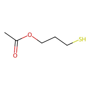 3-Mercaptopropyl acetate structure