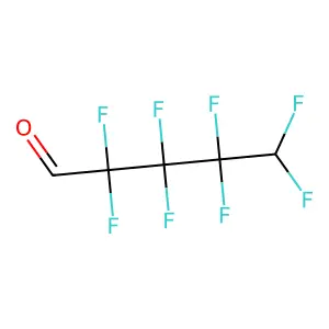 5H-Perfluoropentanal structure