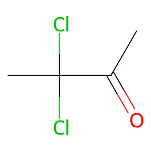 3,3-Dichlorobutan-2-one structure