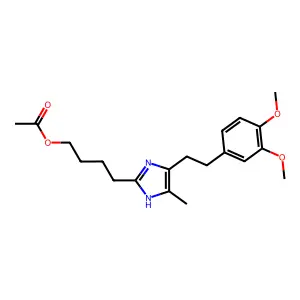 O-Acetylcypholophine structure