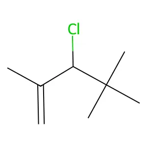 3-Chloro-2,4,4-trimethylpent-1-ene structure