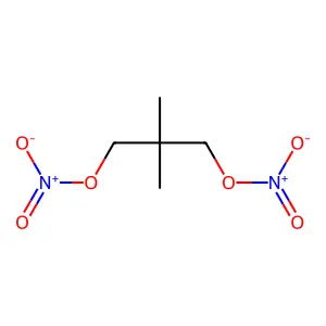 1,3-Propanediol, 2,2-dimethyl-, 1,3-dinitrate structure