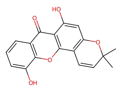 6-Deoxyisojacareubin structure