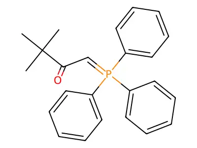 3,3-Dimethyl-1-(triphenylphosphoranylidene)butan-2-one structure