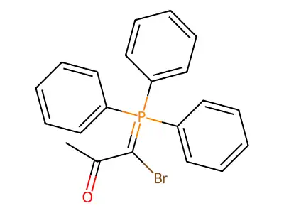 2-Propanone, 1-bromo-1-(triphenylphosphoranylidene)- structure