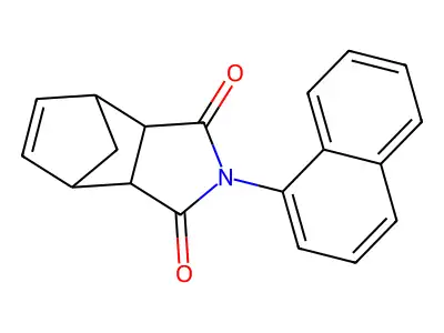 4-(1-Naphthyl)-4-azatricyclo[5.2.1.0~2,6~]dec-8-ene-3,5-dione structure
