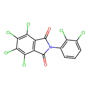 Tecloftalam Imide structure