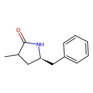 5-Benzyl-3-methylpyrrolidin-2-one structure
