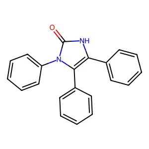 1,4,5-Triphenyl-1,3-dihydro-2H-imidazol-2-one structure
