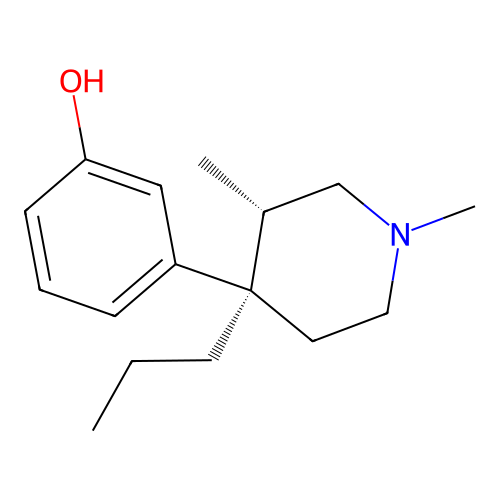 Picenadol structure