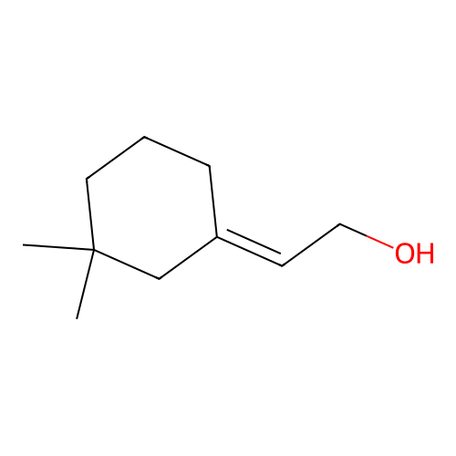 2-(3,3-Dimethylcyclohexylidene)ethanol structure