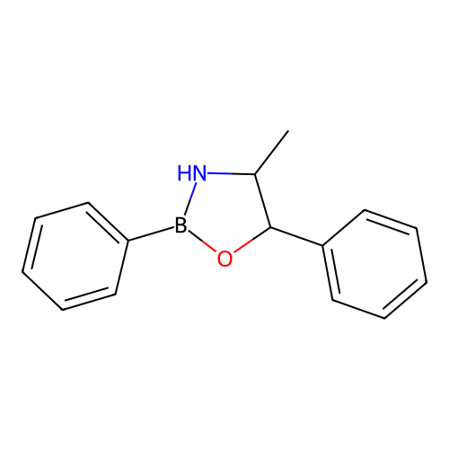 1,3,2-Oxazaborolidine, 4-methyl-2,5-diphenyl- structure