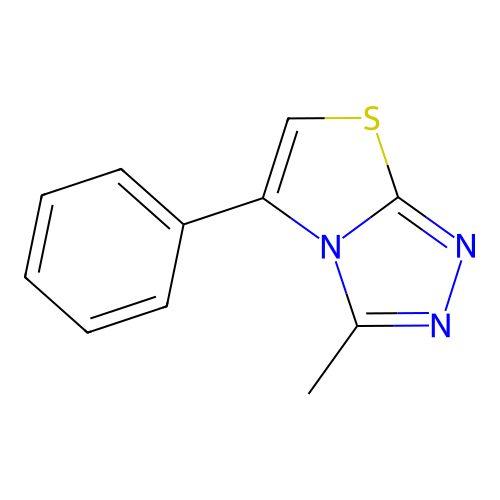 3-Methyl-5-phenyl-[1,3]thiazolo[2,3-c][1,2,4]triazole structure