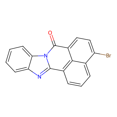 4-Bromo-7H-benzimidazo[2,1-a]benzo[de]isoquinolin-7-one structure