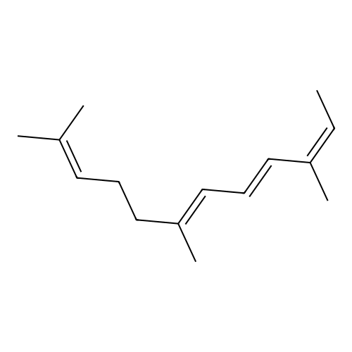 (Z)2,(E)4,(E)6-Allofarnesene structure