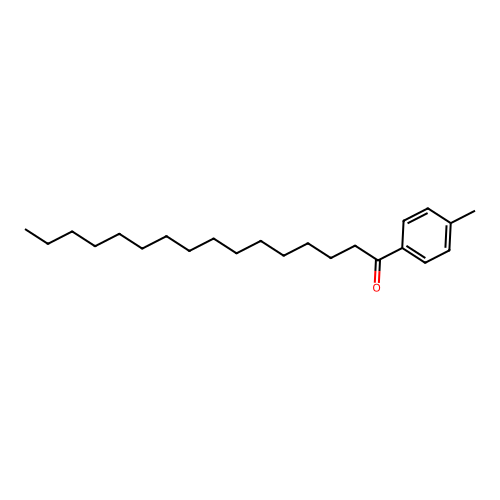 4'-Methylhexadecanophenone structure