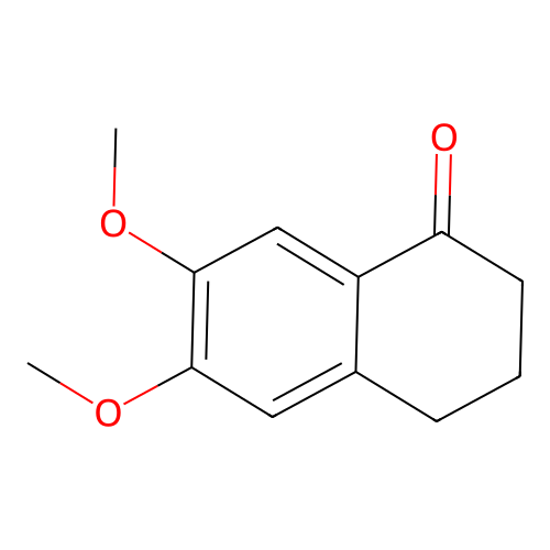3,4-Dihydro-6,7-dimethoxy-1(2H)-naphthalenone structure