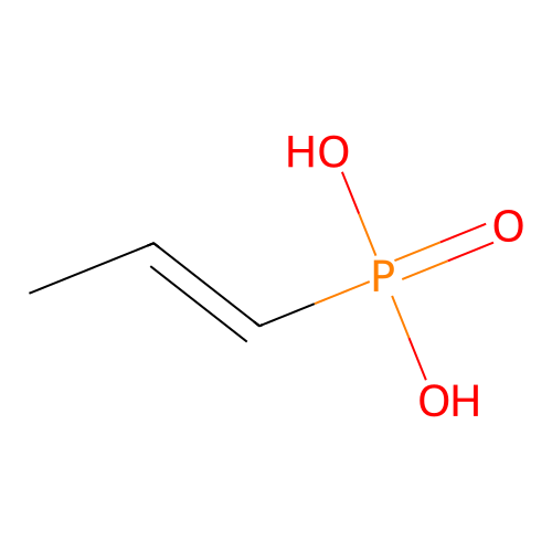 (E)-Prop-1-en-1-ylphosphonic Acid structure