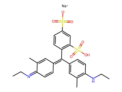 二甲苯蓝 structure