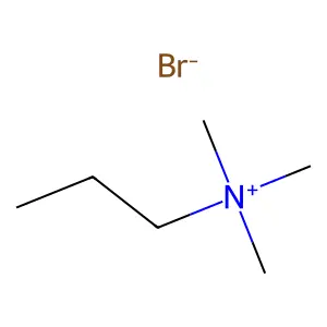 三甲基丙基溴化铵 structure
