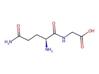 dl-Glutaminyl-glycin structure