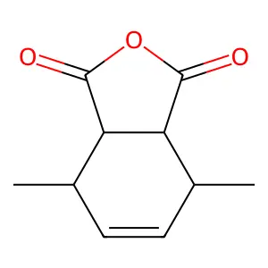 1,3-Isobenzofurandione, 3a,4,7,7a-tetrahydro-4,7-dimethyl- structure