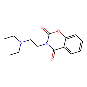 3-(2-(Diethylamino)ethyl)-2H-1,3-benzoxazine-2,4(3H)-dione structure