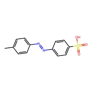 4-[2-(4-甲基苯基)二氮烯基]苯磺酸 structure
