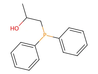 2-Propanol, 1-(diphenylphosphino)- structure