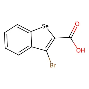3-Bromo-benzo(B)selenophene-2-carboxylic acid structure