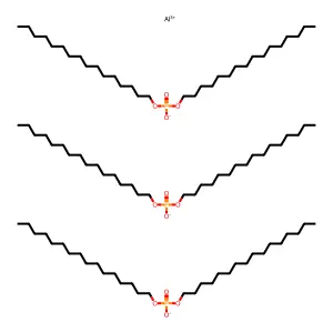Aluminum dicetyl phosphate structure