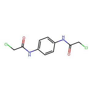 N,N'-1,4-亚苯基双(2-氯乙酰胺) structure