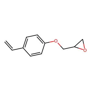 2-((4-Ethenylphenoxy)methyl)oxirane structure