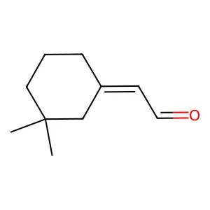 2-(3,3-二甲基环己亚基)乙醛 structure