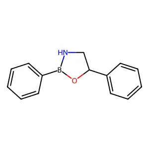 2,5-Diphenyl-1,3,2-oxazaborolidine structure