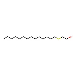 2-Tetradecylsulfanyl-ethanol structure