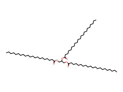 1,2,3-Triheneicosanoyl-glycerol structure