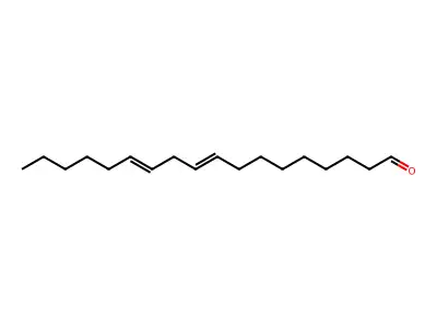 Octadeca-9,12-dienal structure